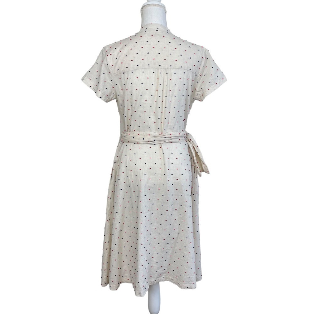 Archerie NYC Midi Short Sleeve Button Down Belted Dress 10 - Picture 2 of 12